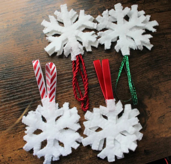 Set of 6 Snowflake Ornaments | Etsy | Etsy (US)