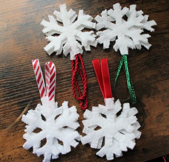 Set of 6 Snowflake Ornaments | Etsy | Etsy (US)