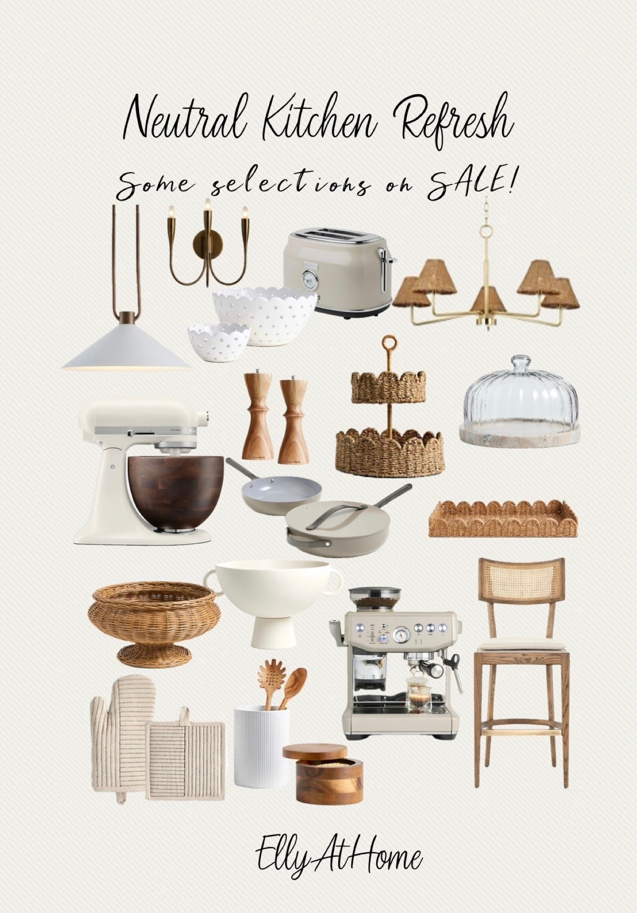 Neutral kitchen furniture, lighting, including pendant from my kitchen, kitchen accessories and more from @Crate & Barrel earn extra rewards Memorial Day weekend!

#LTKHome #LTKSaleAlert