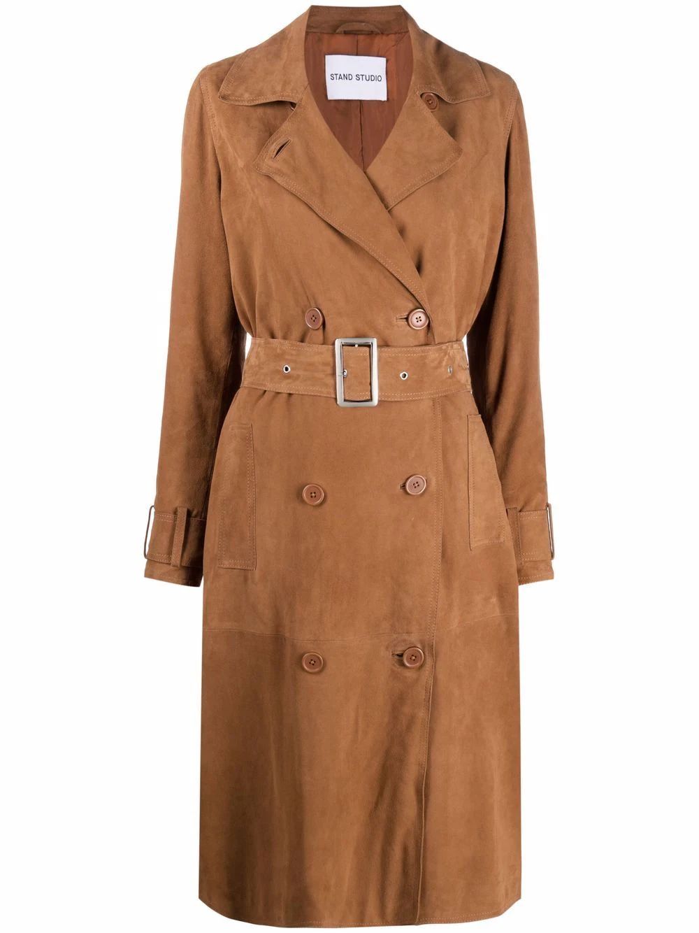 Gemma belted trench coat | Farfetch (CA)