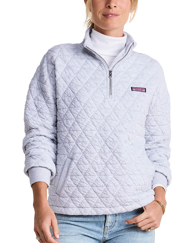 Vineyard Vines Quilted Quarter Zip Sweatshirt | Bloomingdale's (US)
