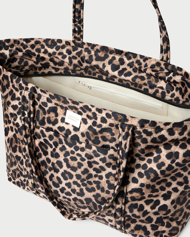 Dina Brown/Leopard Travel Tote | Loeffler Randall