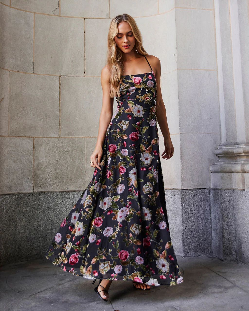 Jordie Floral Maxi Dress | VICI Collection