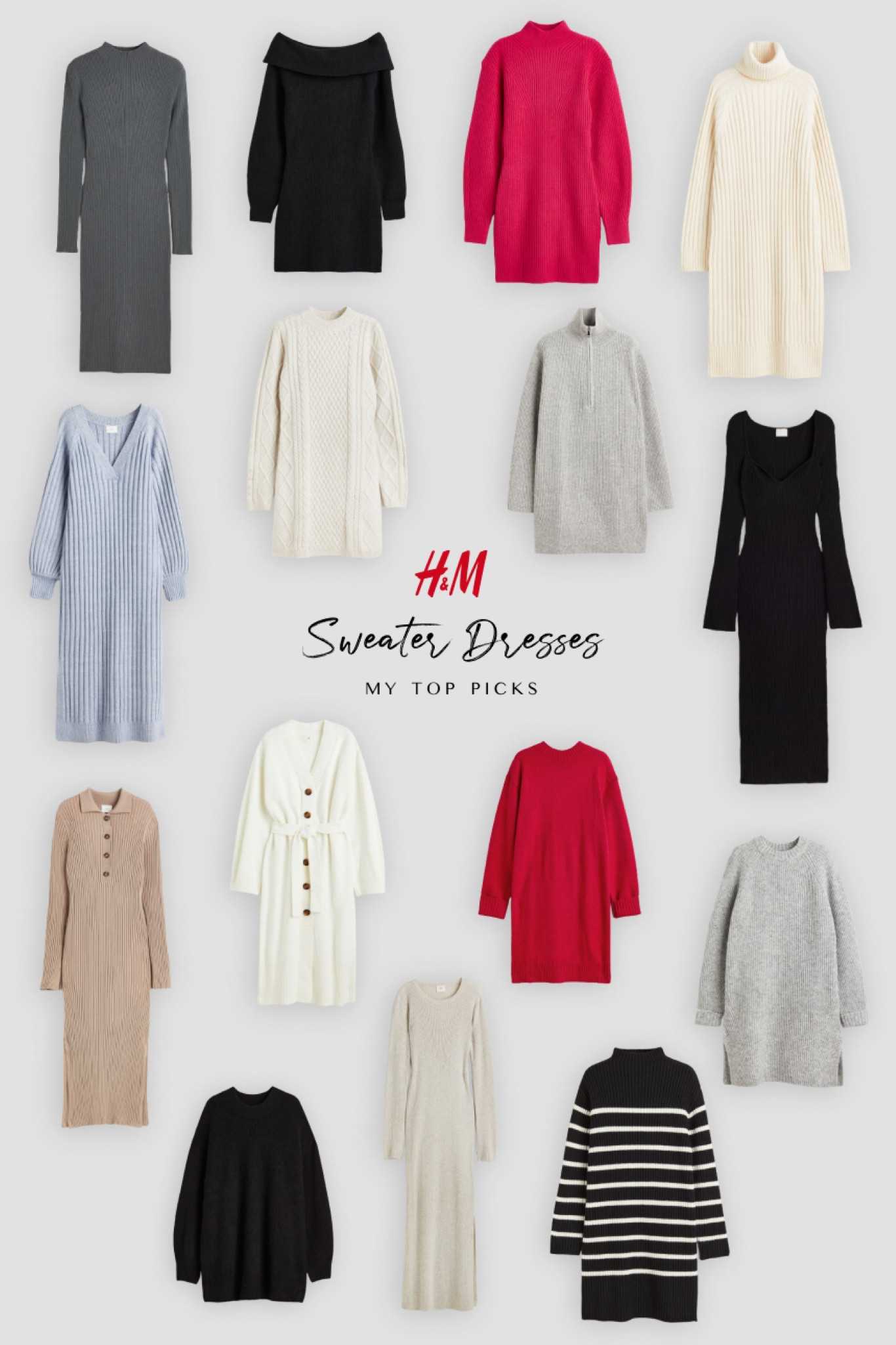 Top H&M Knitwear Dresses Picks 🫶

#LTKstyletip #LTKHoliday #LTKunder50