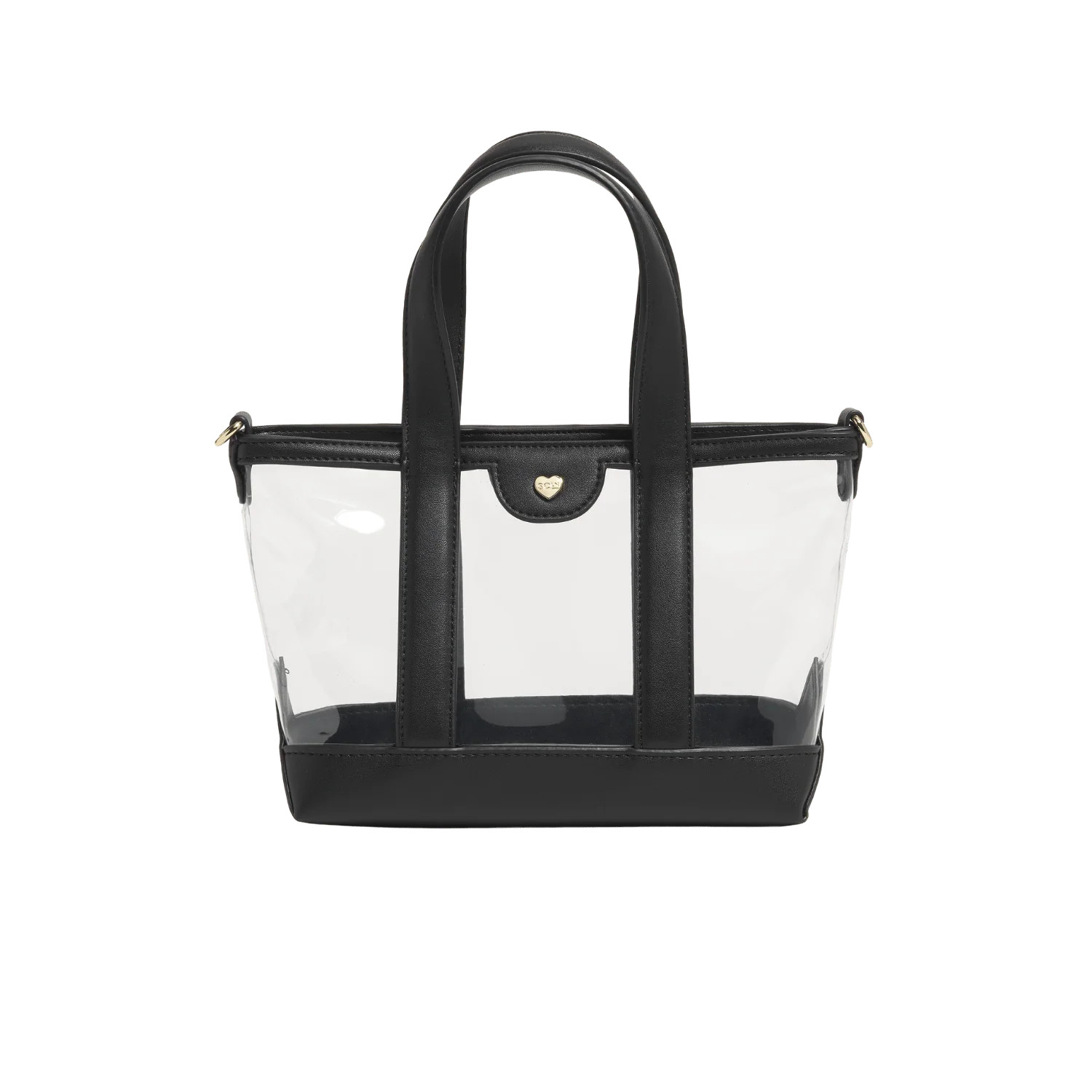 Clear Mini Tote Crossbody Bag by Stoney Clover Lane Noir | Stoney Clover Lane
