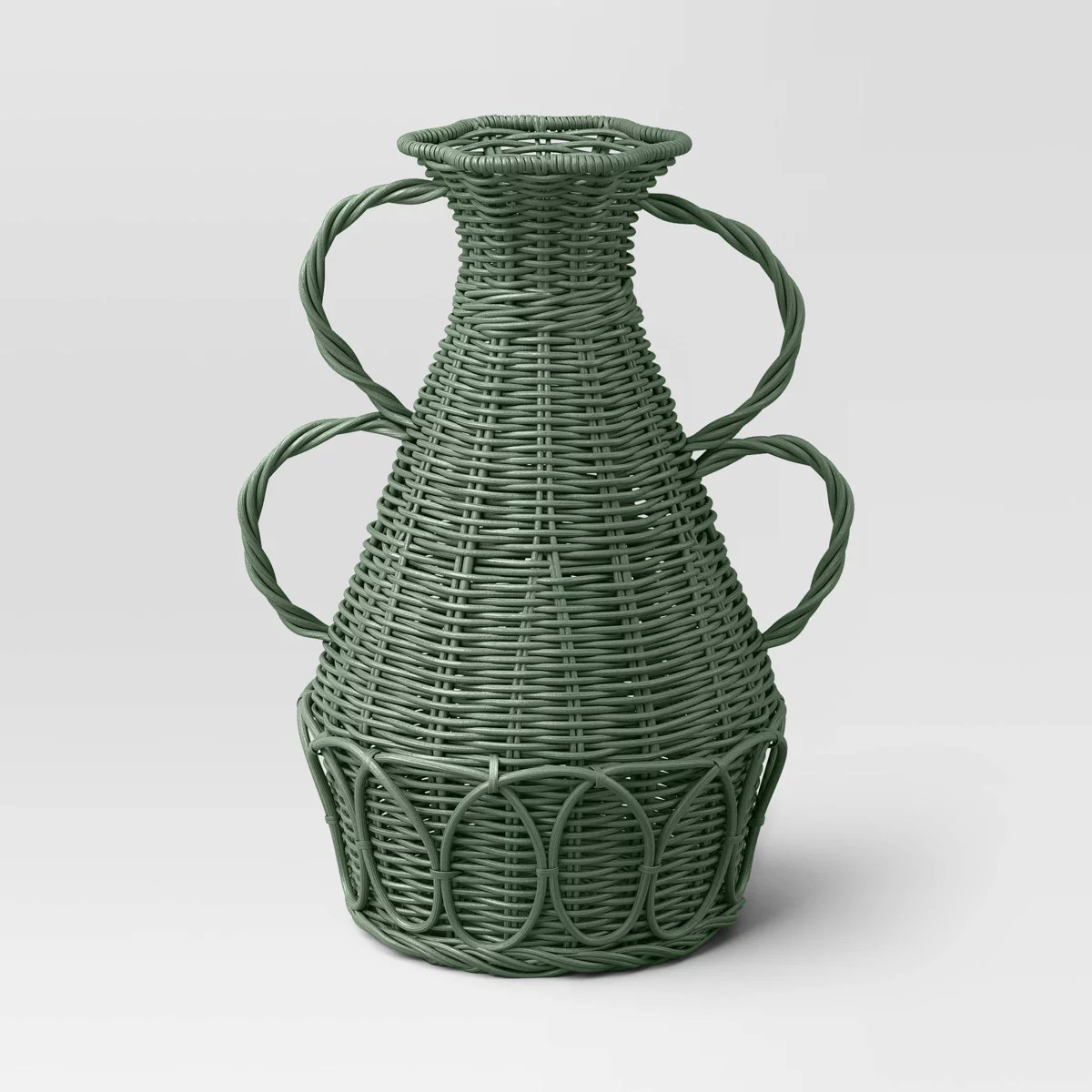 Small Rattan Vase Blue - Threshold™ | Target