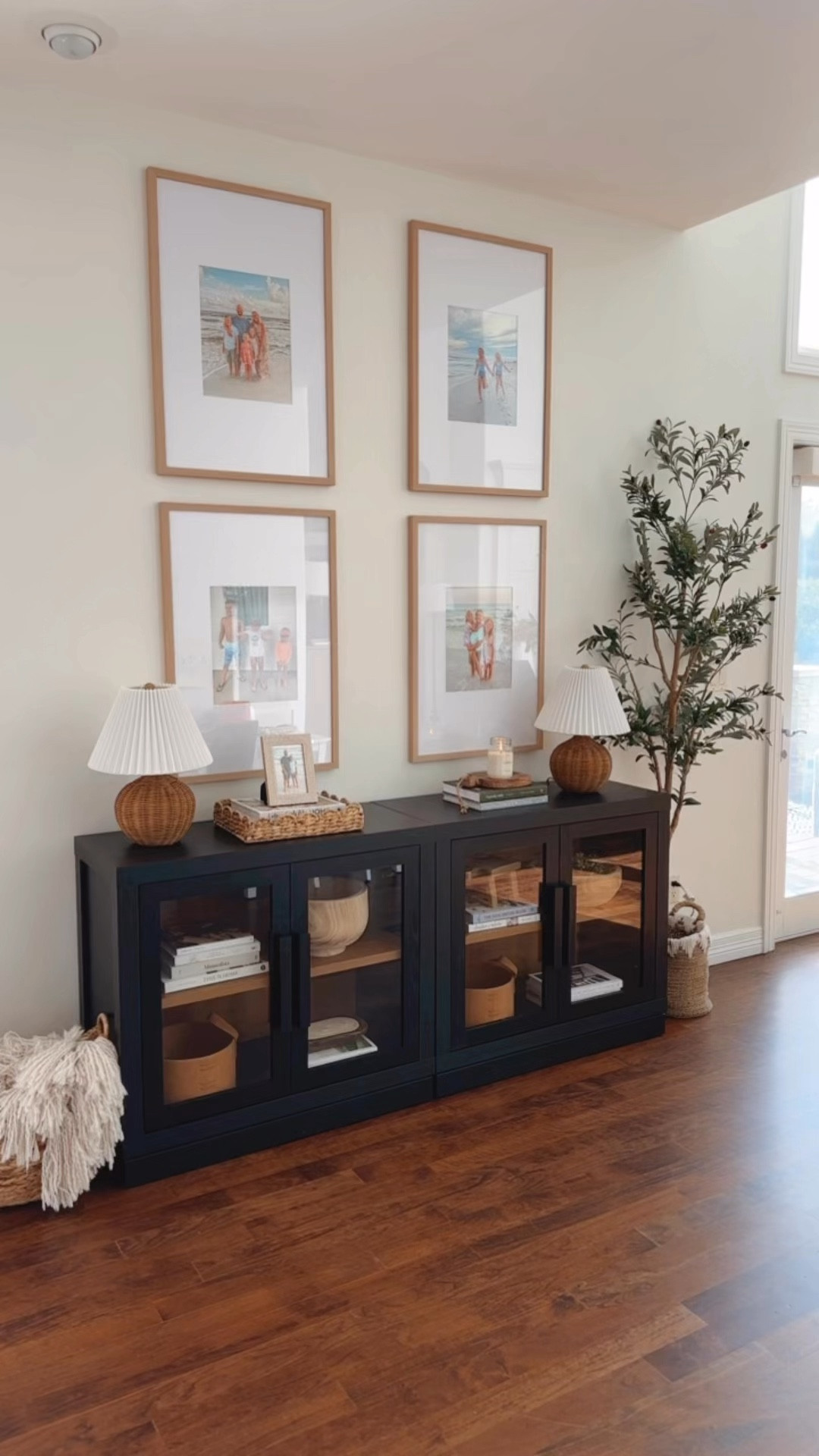 New cabinet from Walmart!!! $108 each 🙌🏻🙌🏻 I slid two together here. 

#LTKFindsUnder100 #LTKSeasonal #LTKHome