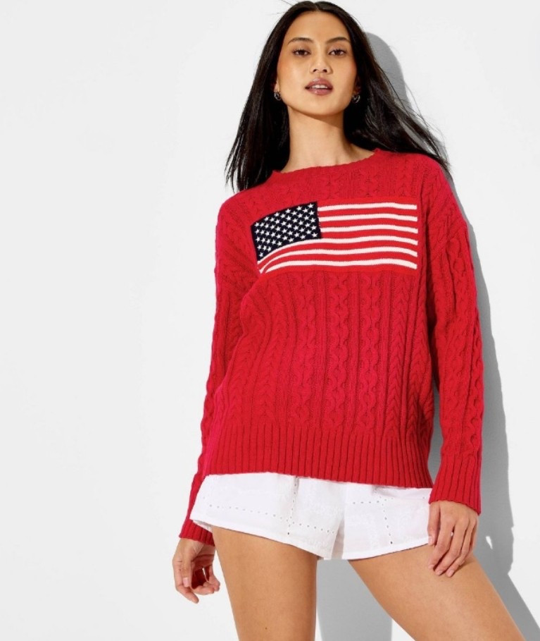 Flag Sweater $35

#LTKTravel #LTKOver40 #LTKootd