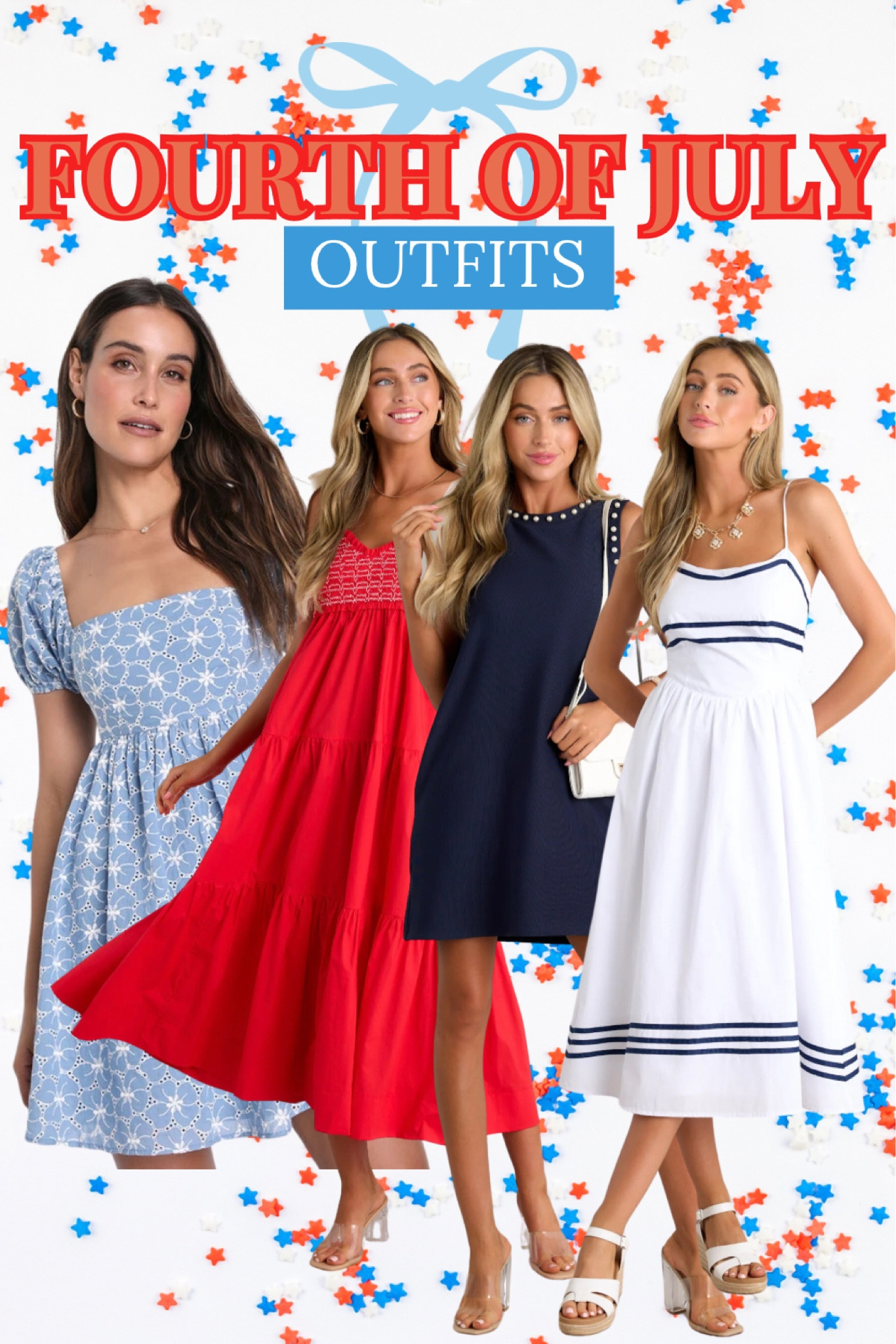 Feminine Fourth of July dresses ❤️💙🇺🇸

#LTKSummerSales #LTKStyleTip #LTKFindsUnder100