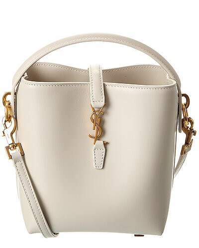 LE 37 Mini Leather Bucket Bag | Gilt & Gilt City