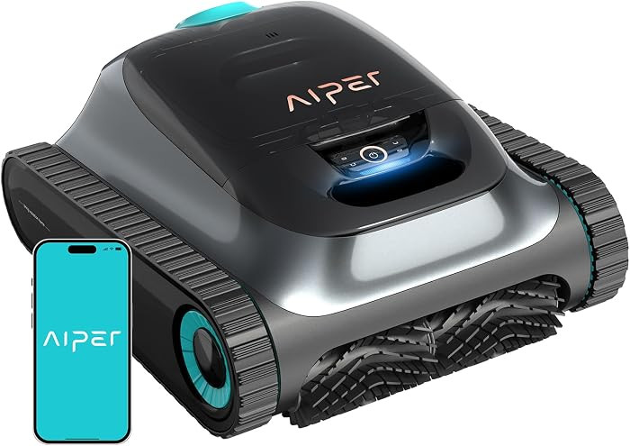 Aiper Scuba S1 Robotic Pool Cleaner, Wall & Waterline Cleaning, Dual Filtration, Extended 180-Min... | Amazon (US)
