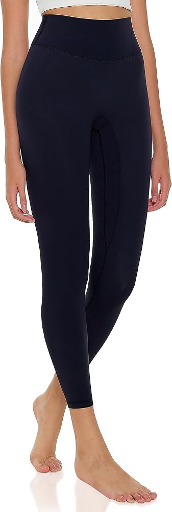 ENERBLOOM Women's Workout Leggings Cream Feeling Yoga Pants High Waisted Stretch Tummy Control Ti... | Amazon (US)