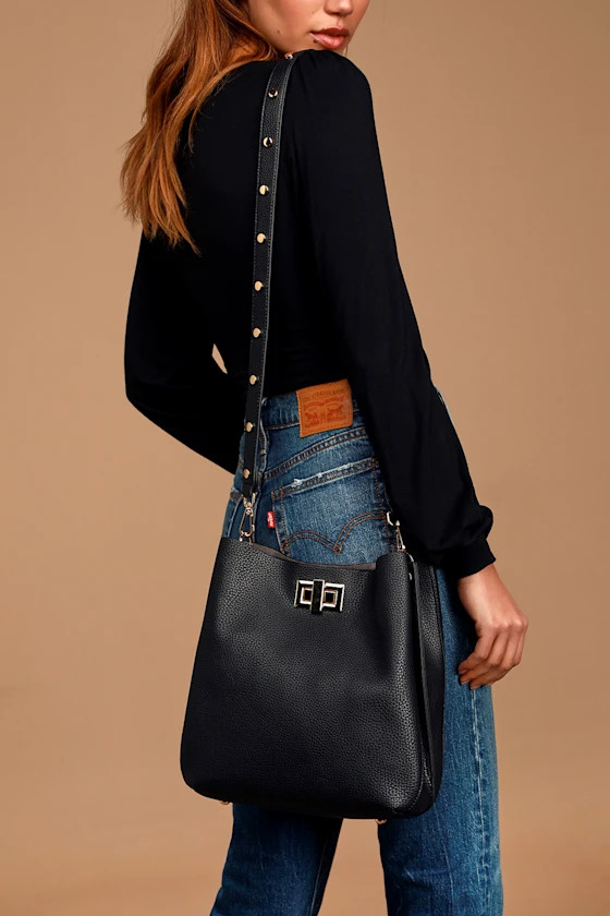 Chic Street Black Tote Bag | Lulus (US)