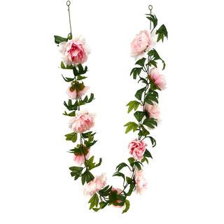 6ft. Pink Peony Garland by Ashland® | Michaels | Michaels Stores