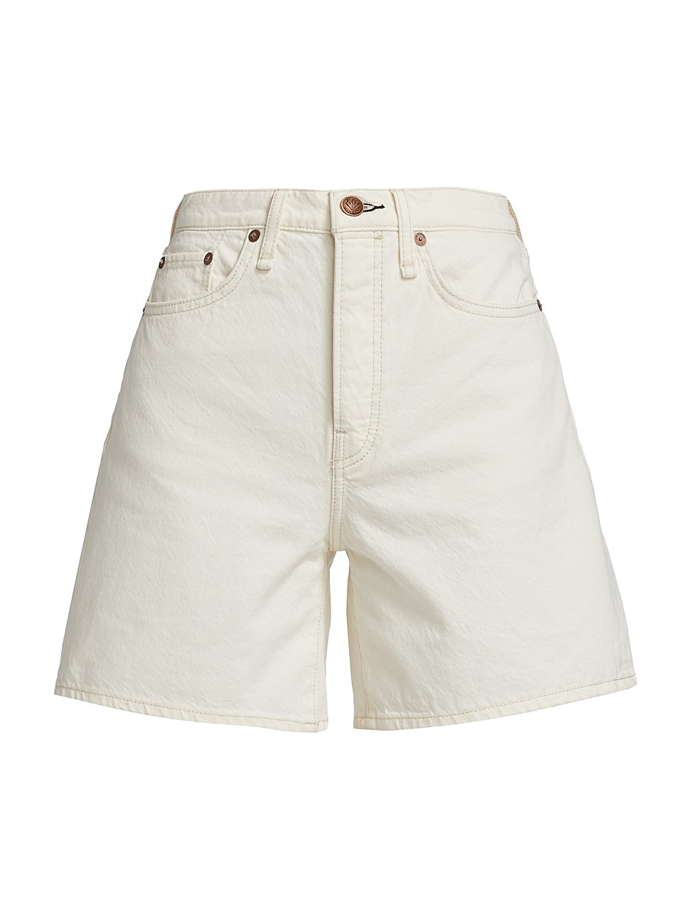 Maya High-Waisted Denim Shorts | Saks Fifth Avenue