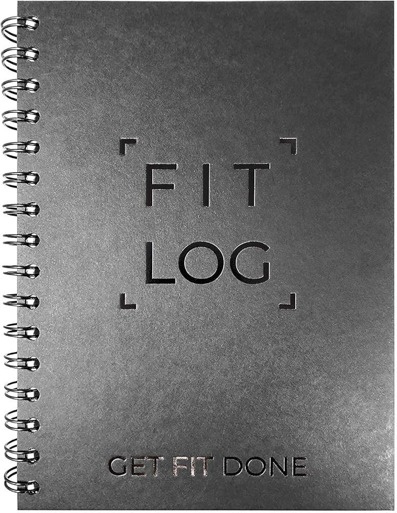 Cossac Undated Fitness Journal & Workout Planner - Designed by Experts Gym Notebook, Workout Trac... | Amazon (US)