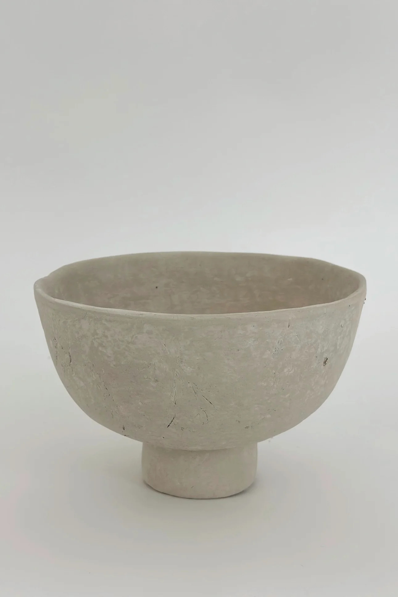 Santa Cruz Paper Mache Pedestal Bowl | THELIFESTYLEDCO