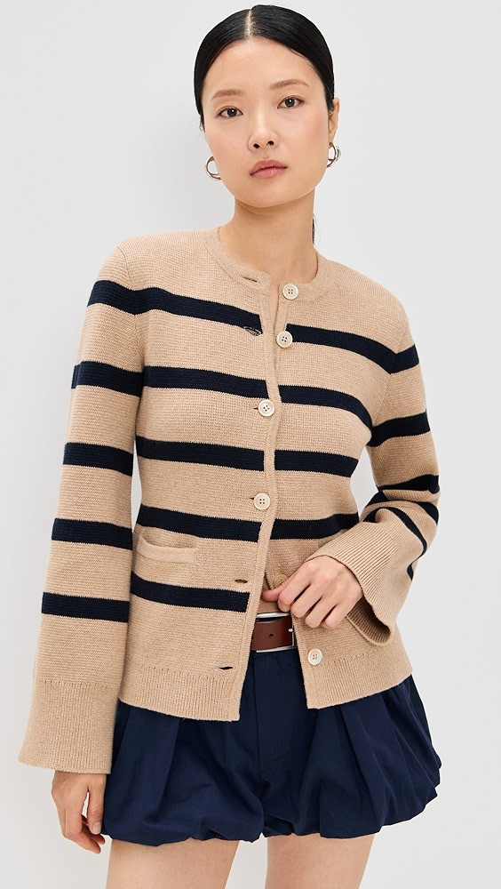 Alex Mill Provence Stripe Sweater Jacket | Shopbop | Shopbop