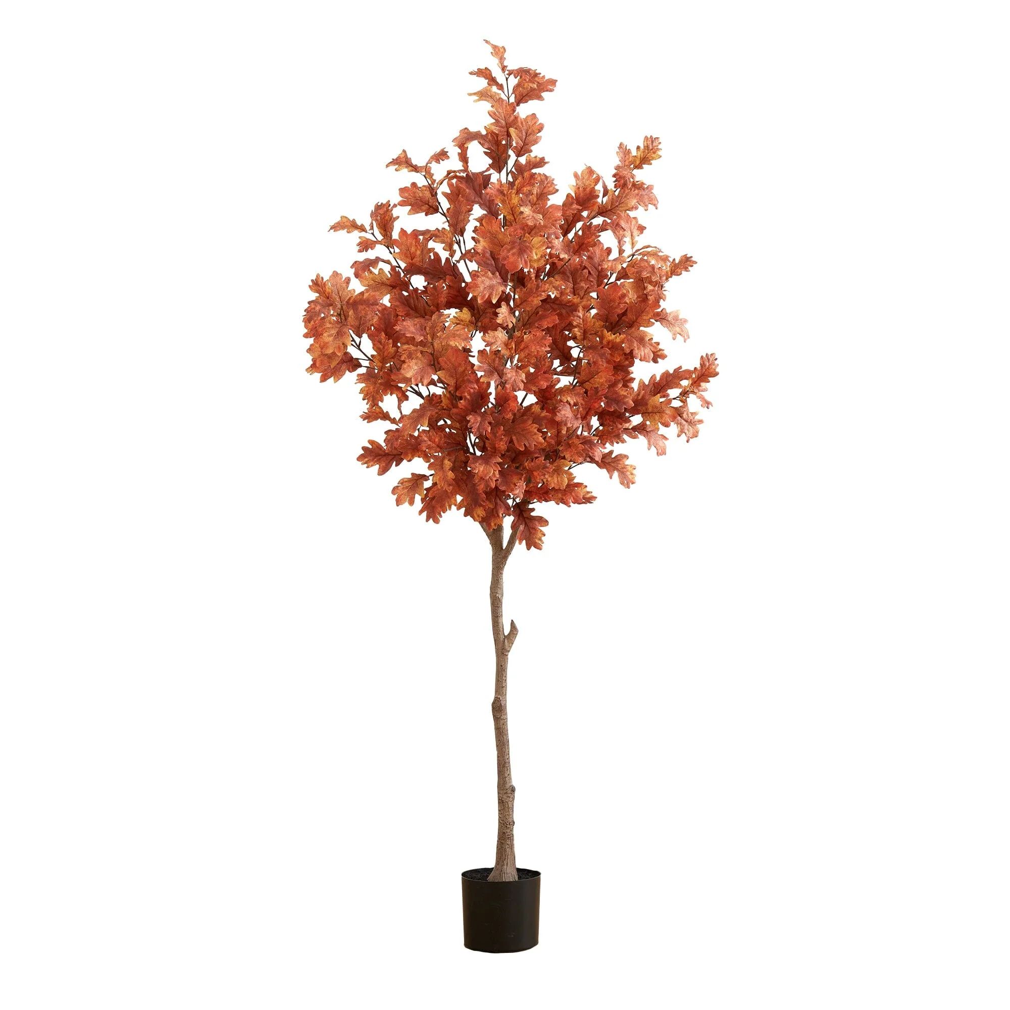 6’ Autumn Oak Artificial Fall Tree | Nearly Natural | Nearly Natural