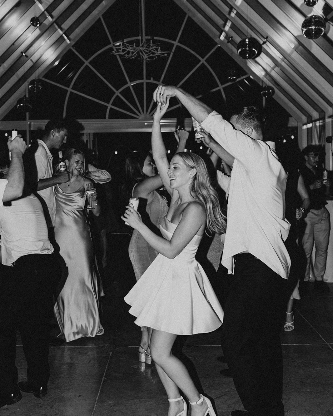 my late night reception dress! absolutely in looove with this dress from Meshki - it was everything I was looking for! It’s pretty true to size but if you’re in between sizes, I would size down. I ordered a size 4 and had to get it taken in on the sides as well as decided to cut a couple pieces of tulle out. 

#LTKWedding #LTKStyleTip #LTKParties