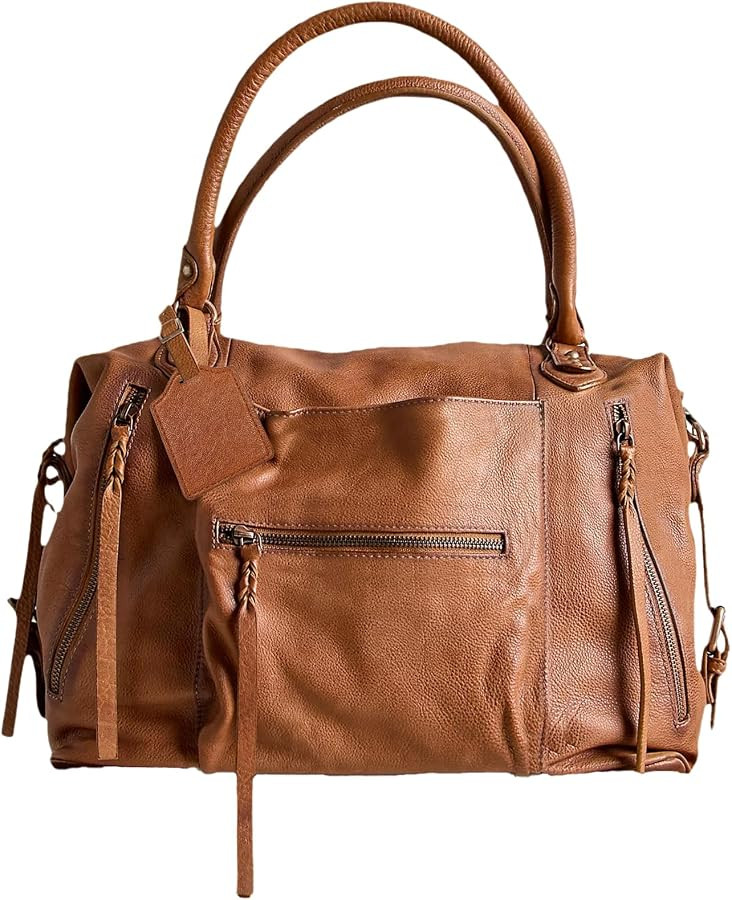 Womens Large Tote Bag for Women 21L Hobo Vegan Leather Handbags Crossbody Purse with Adjustable S... | Amazon (US)
