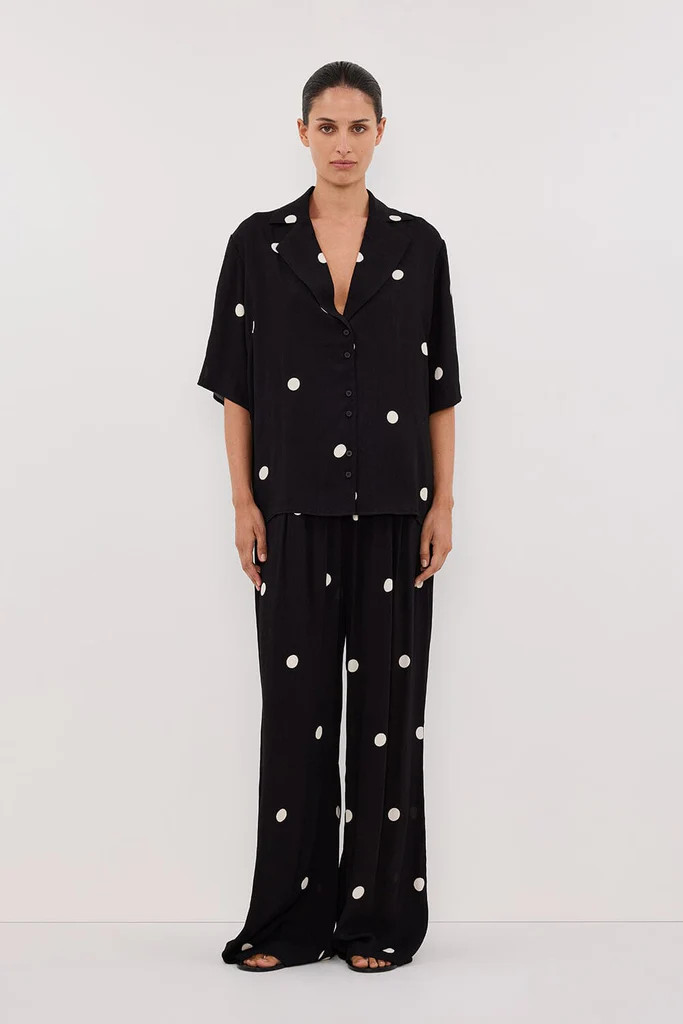 LAURA SPOT SHORT SLEEVE SHIRT | DISSH