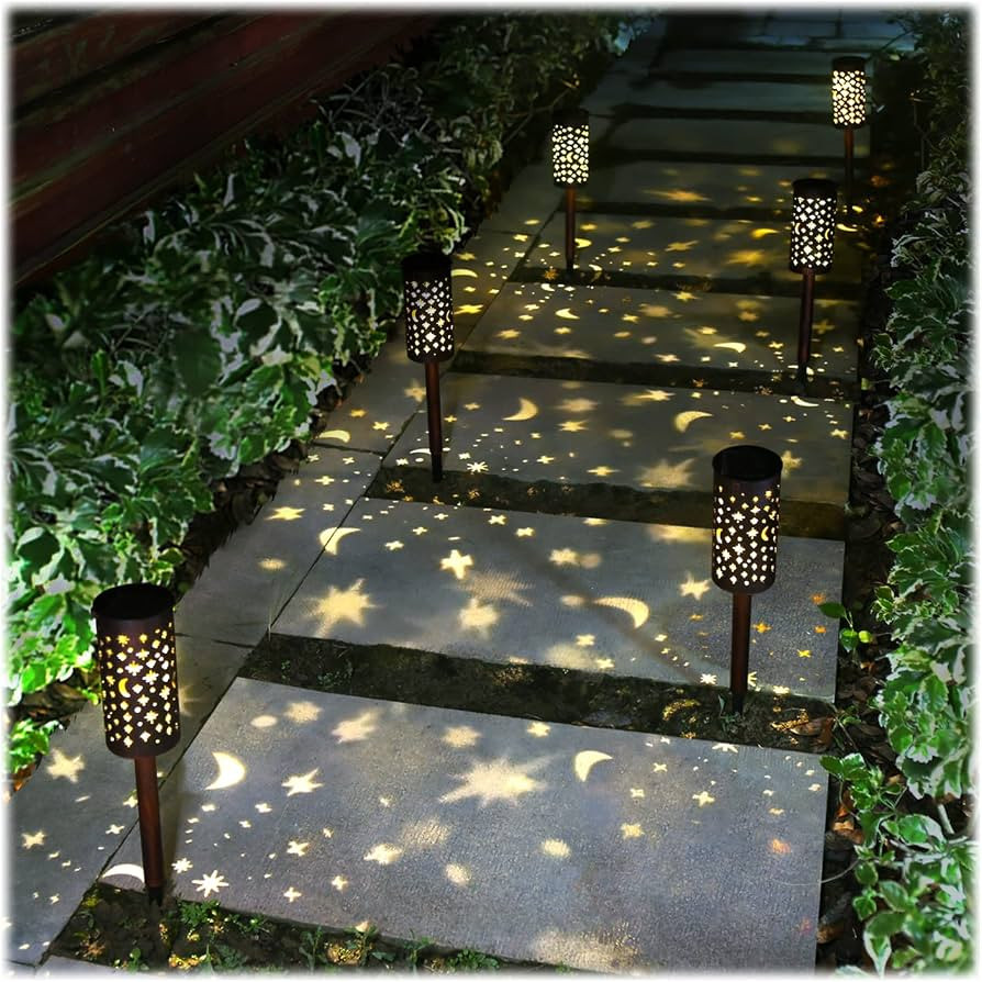 6 Pack Solar Light Outdoor Garden Patio Pathway Landscape Lights Yard Driveway Lawn Walkway Decor... | Amazon (US)