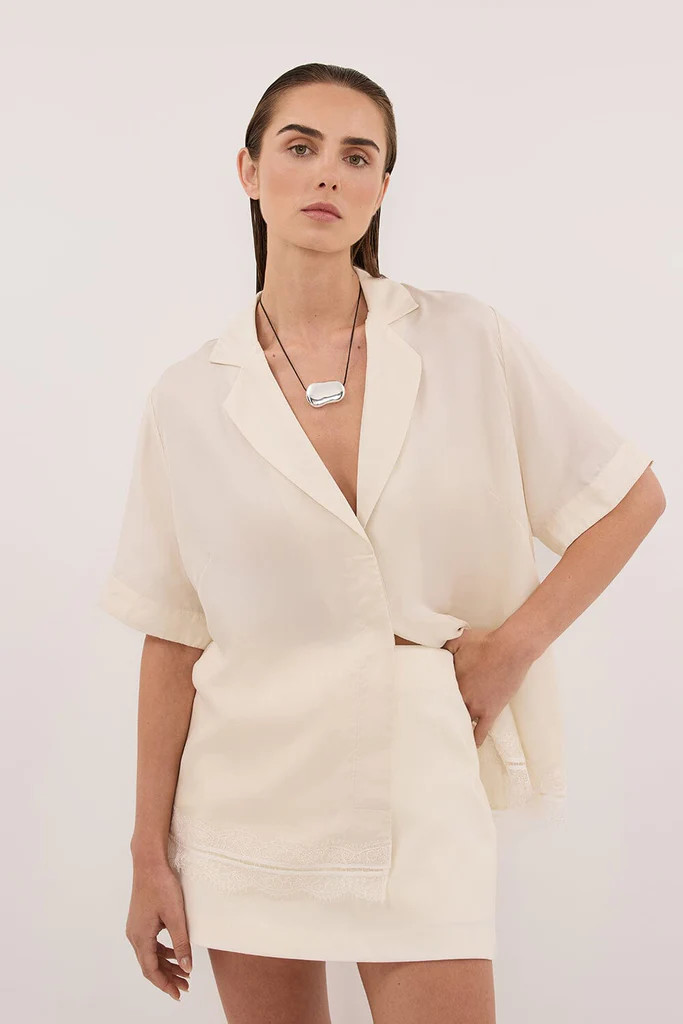 SOHO CREAM SKORT | DISSH