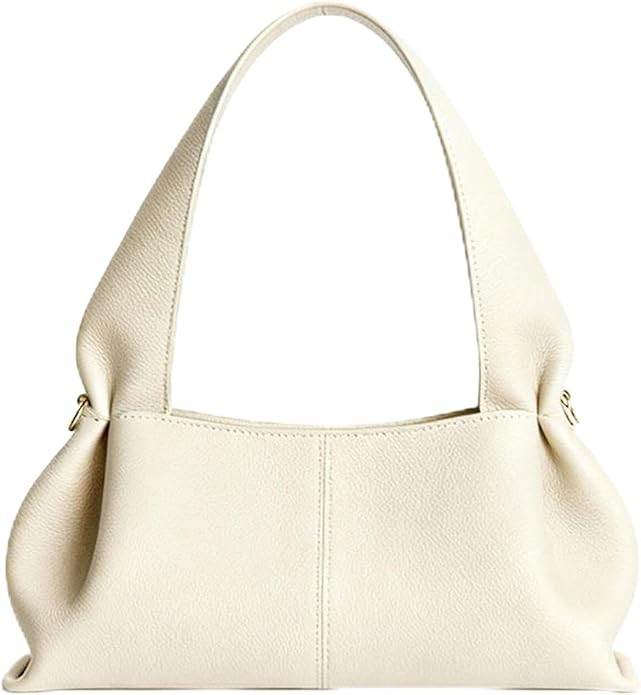 Cloud Pouch Dumpling Clutch Purse Naturally Pleated Extended Shoulder Strap Underarm Bag Crossbod... | Amazon (US)