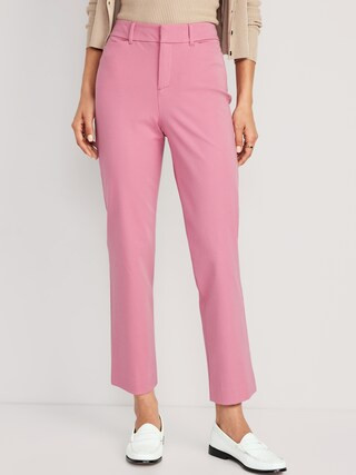 High-Waisted Pixie Straight Ankle Pants for Women | Old Navy (US)