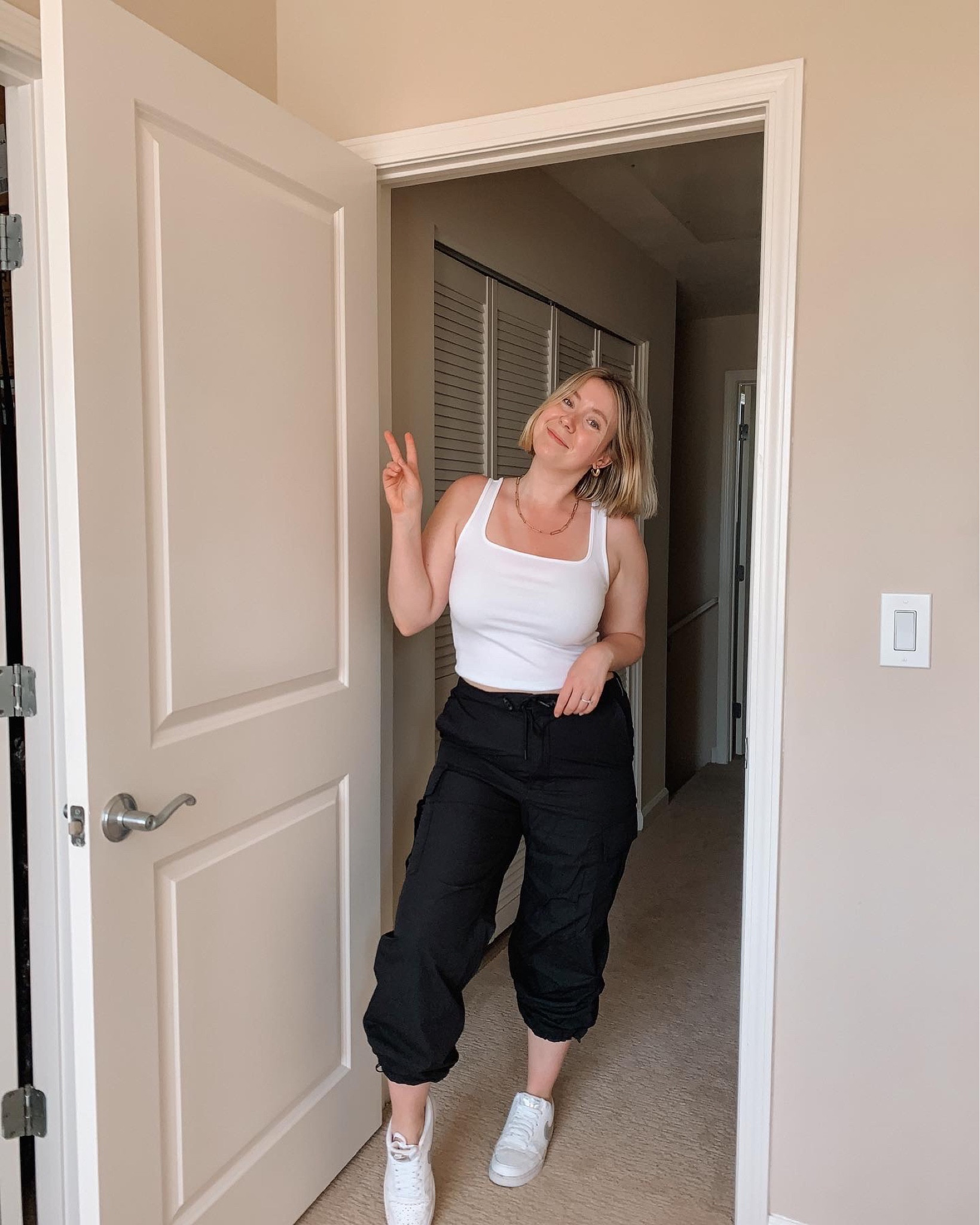 Parachute pants are a YES for me and they are 40% off!!

#LTKstyletip #LTKsalealert #LTKunder50