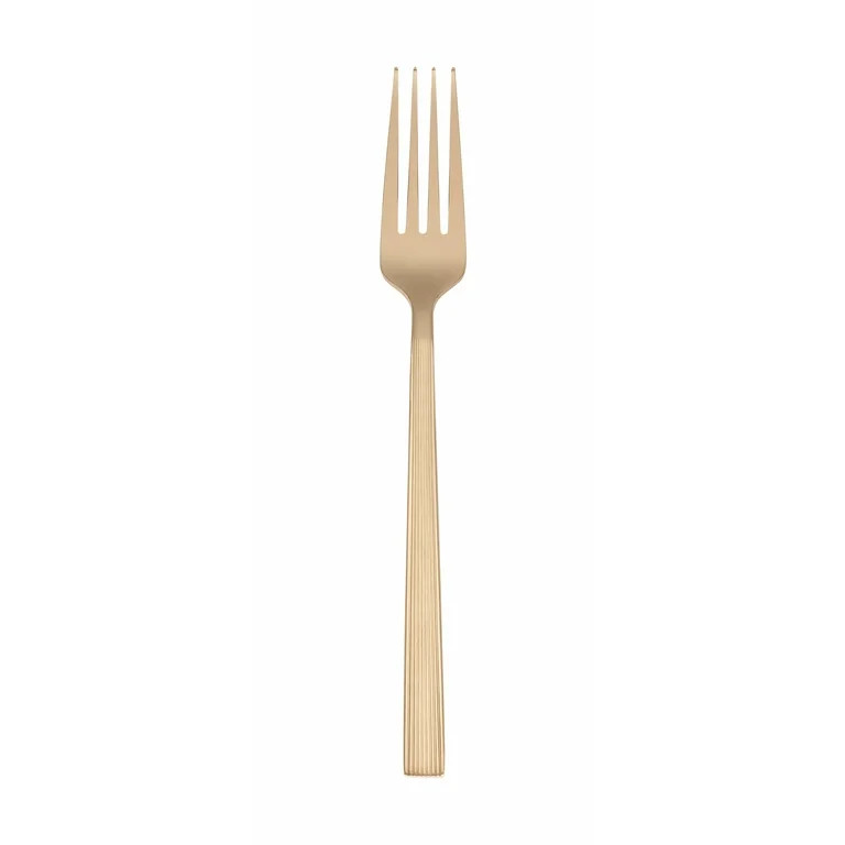 (4 pack) Better Homes & Gardens River Gold Stainless Steel Dinner Fork | Walmart (US)