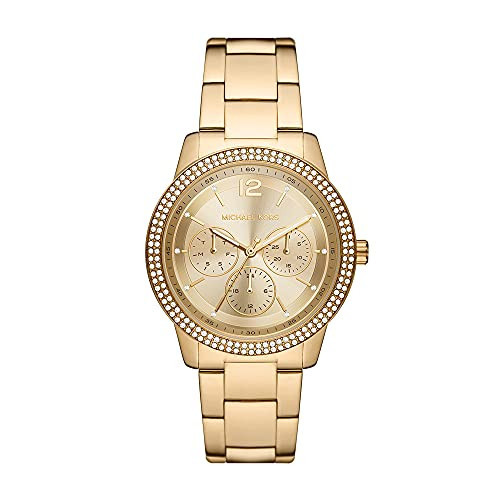 Michael Kors Women's Tibby Quartz Watch with Stainless Steel Strap, Gold, 20 (Model: MK6927) | Amazon (US)