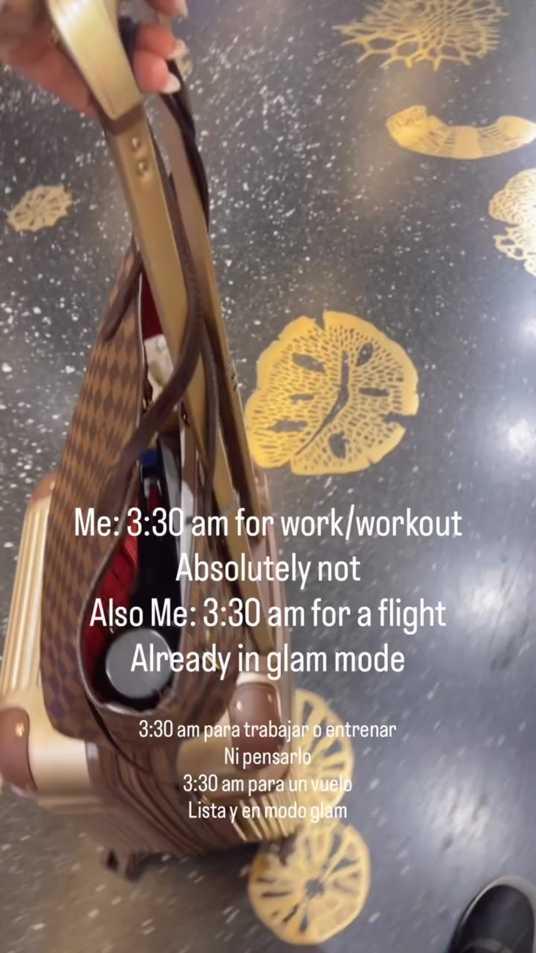 Tell me why 3:30 am feels illegal on a regular day…
But the second there’s a trip involved, I’m up before the alarm like let’s gooo.

Sleep deprived but make it excited.
Catching flights cures everything. ✈️

Explícame cómo las 3:30 am para trabajar o entrenar se sienten imposibles…
Pero cuando hay un viaje de por medio, me levanto antes que la alarma, feliz y sin quejarme.

Sin dormir mucho, pero con toda la emoción.
Coger un vuelo lo cambia todo. ✈️

early flight vibes, 3 30 am wake up, airport mornings, travel mood, catching flights, travel day routine, airport glam, sleep deprived but excited, vacation mode on, girls who travel, morning struggle, trip excitement, airport outfit

#EarlyFlight #330amClub #TravelDay #AirportVibes CatchingFlights VacationMode AirportOutfit TravelReel MorningMood SleepDeprived GirlsWhoTravel Trip