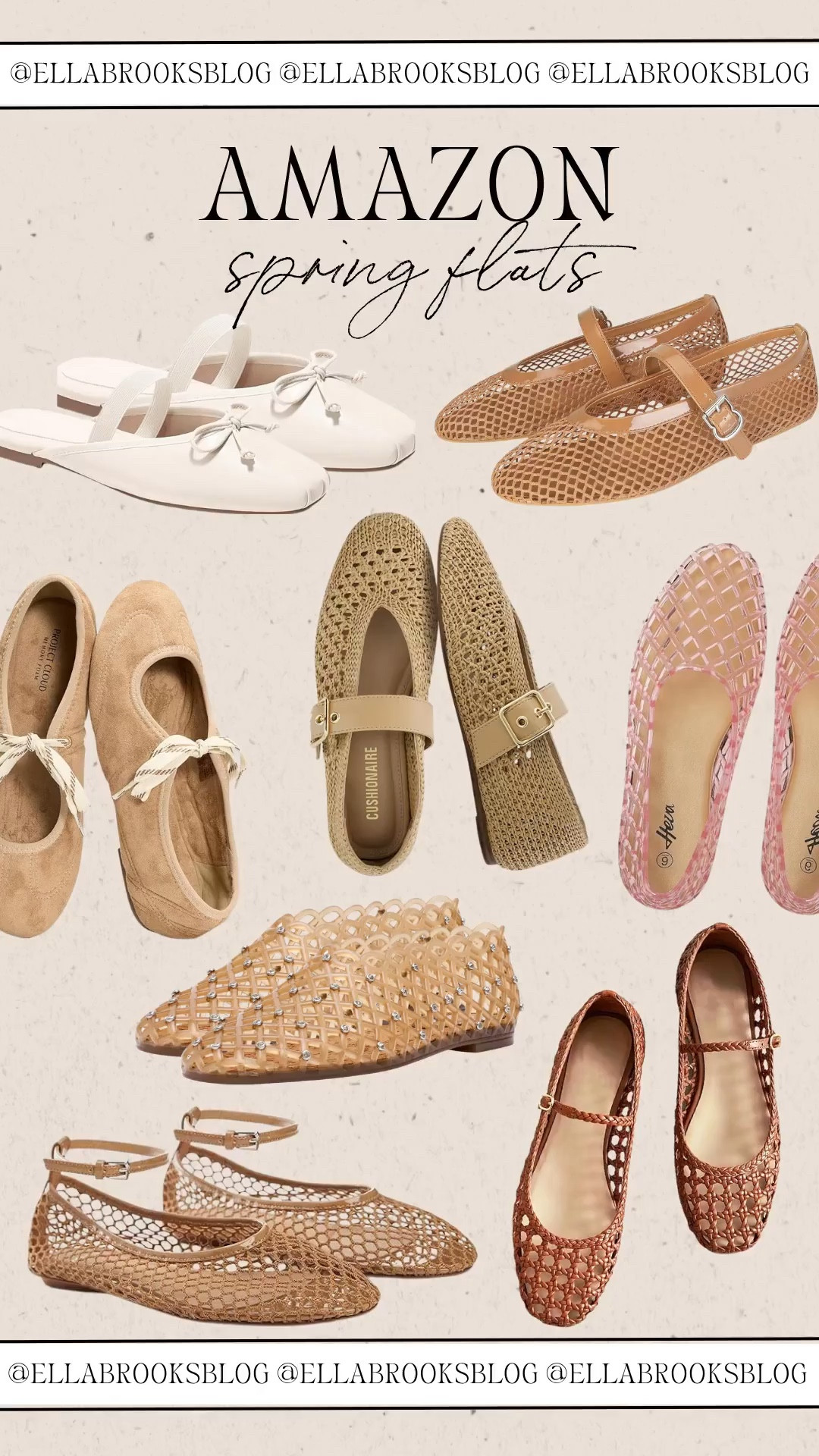 Amazon spring flats

Amazon style, mesh flats, ballet flats, jelly flats, spring fashion

#LTKootd #LTKSeasonal