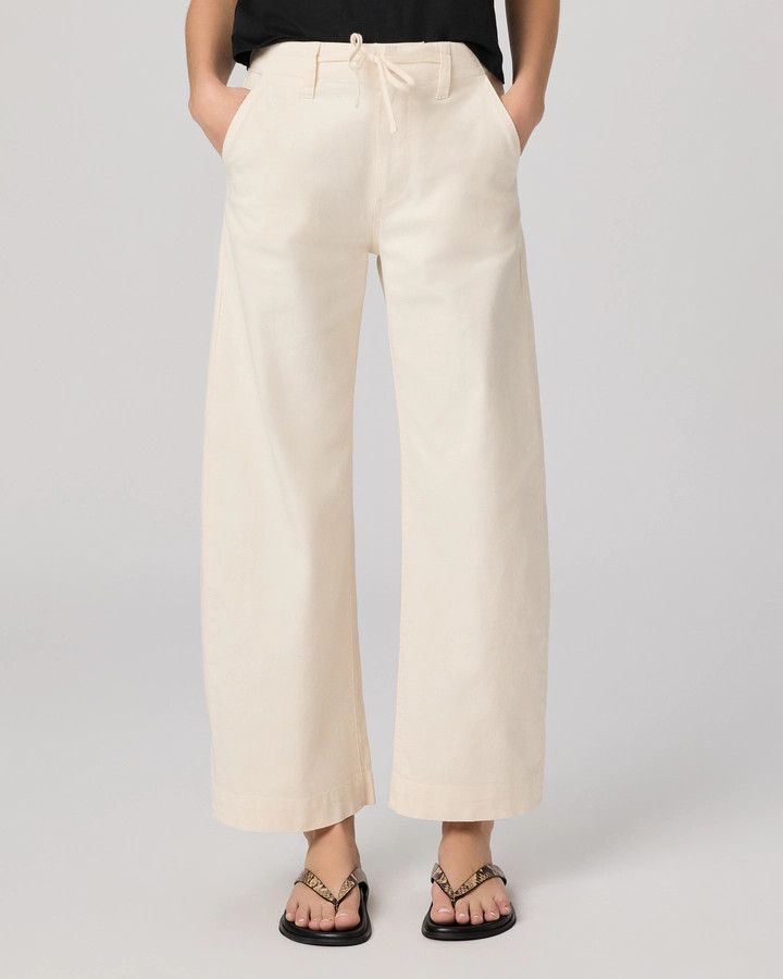 Arellia Ankle Barrel Leg Pant | Paige