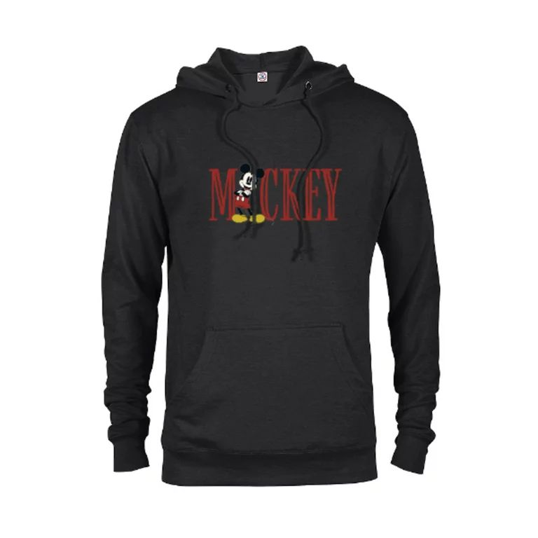Disney Mickey Mouse Lettering Classic - Pullover Hoodie for Adults – Customized-Black | Walmart (US)