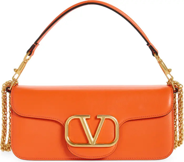 Valentino Garavani VLOGO Signature Leather Shoulder Bag | Nordstrom | Nordstrom