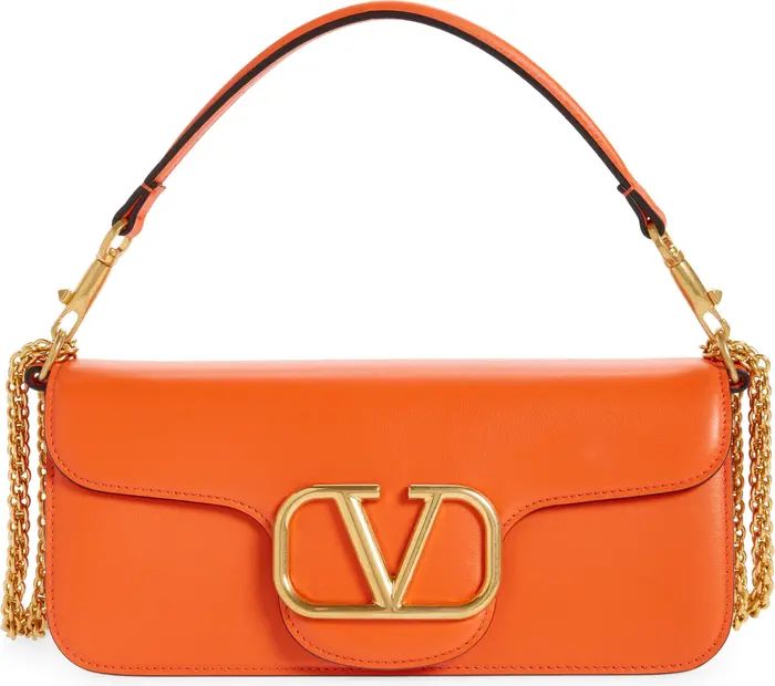 Valentino Garavani VLOGO Signature Leather Shoulder Bag | Nordstrom | Nordstrom