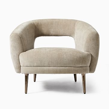 Millie Chair - Light Taupe | West Elm (US)