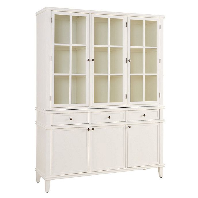 Daphne Sideboard Dining Storage Cabinet with China Hutch | Ballard Designs, Inc.