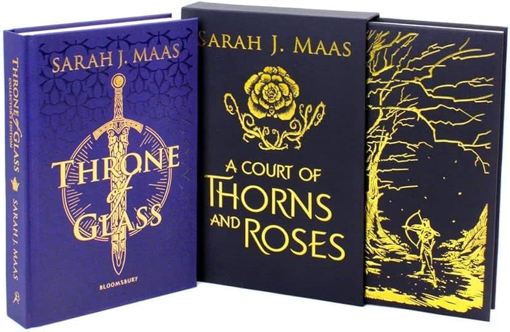 Sarah J Maas 2 Books Collection Set (Throne of Glass, A Court of Thorns and Roses) | Amazon (US)