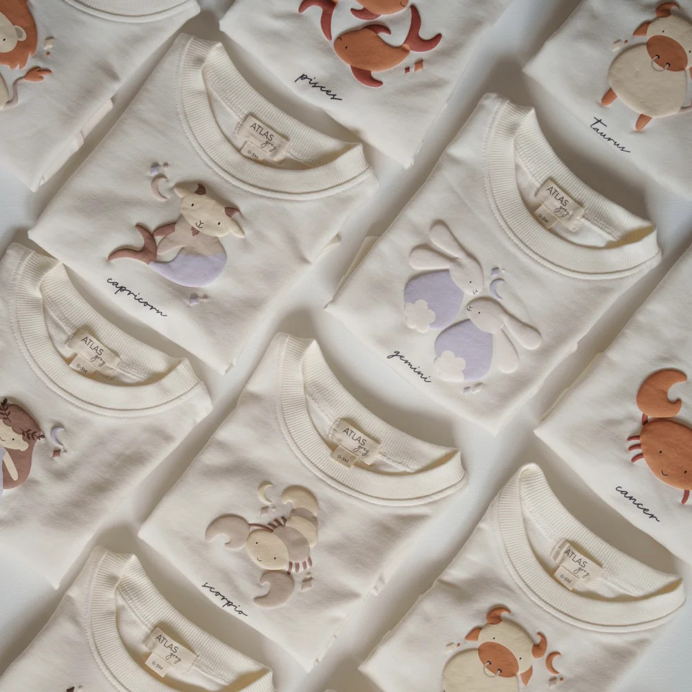 Zodiac T-Shirt | Atlas Grey