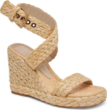 Aldona Ankle Wrap Wedge Sandal (Women) | Nordstrom