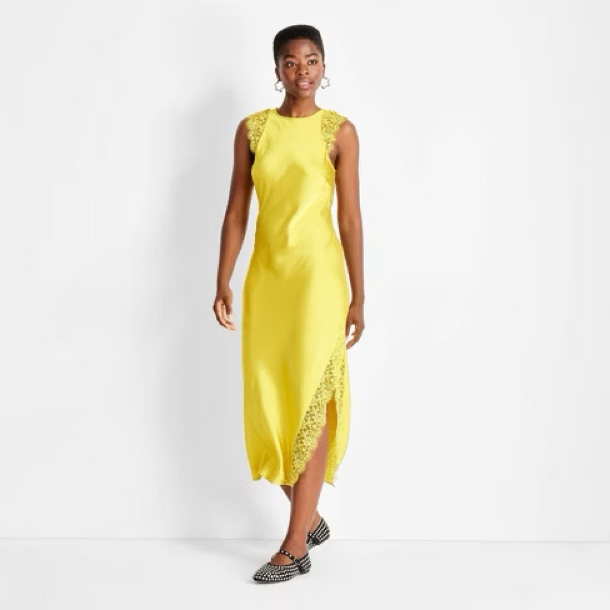 Target yellow satin slip lace dress
Women's Sleeveless Lace Trim Ankle Dress - Future Collective


#LTKSaleAlert #LTKFindsUnder100 #LTKStyleTip