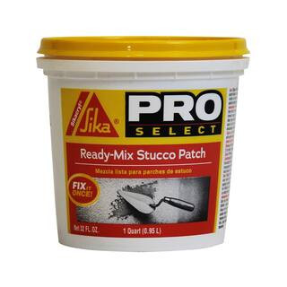 1 Qt. Ready-Mix Stucco Patch and Repair, Textured Stucco Patch | The Home Depot