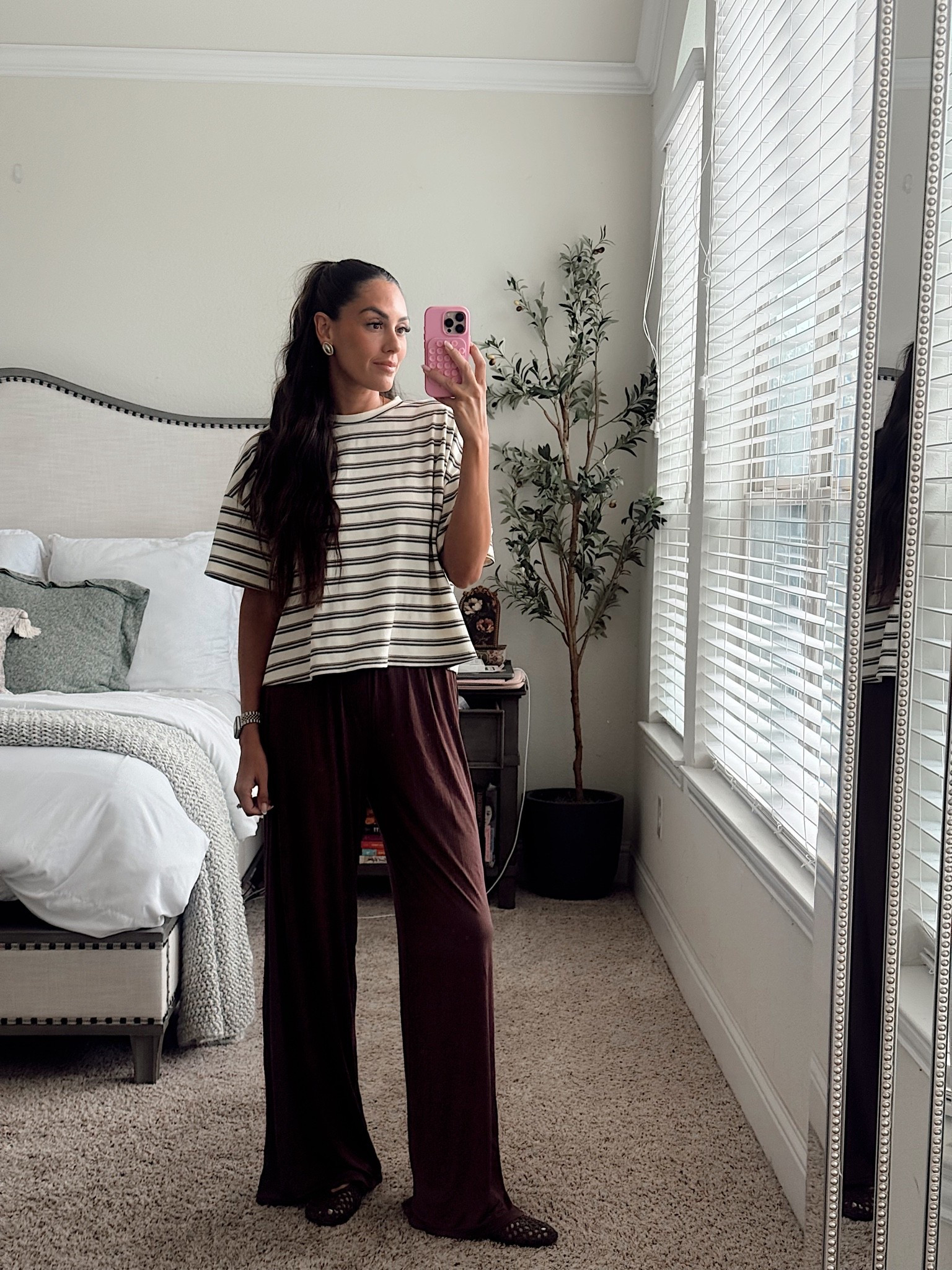 Small top
Small tall bottoms