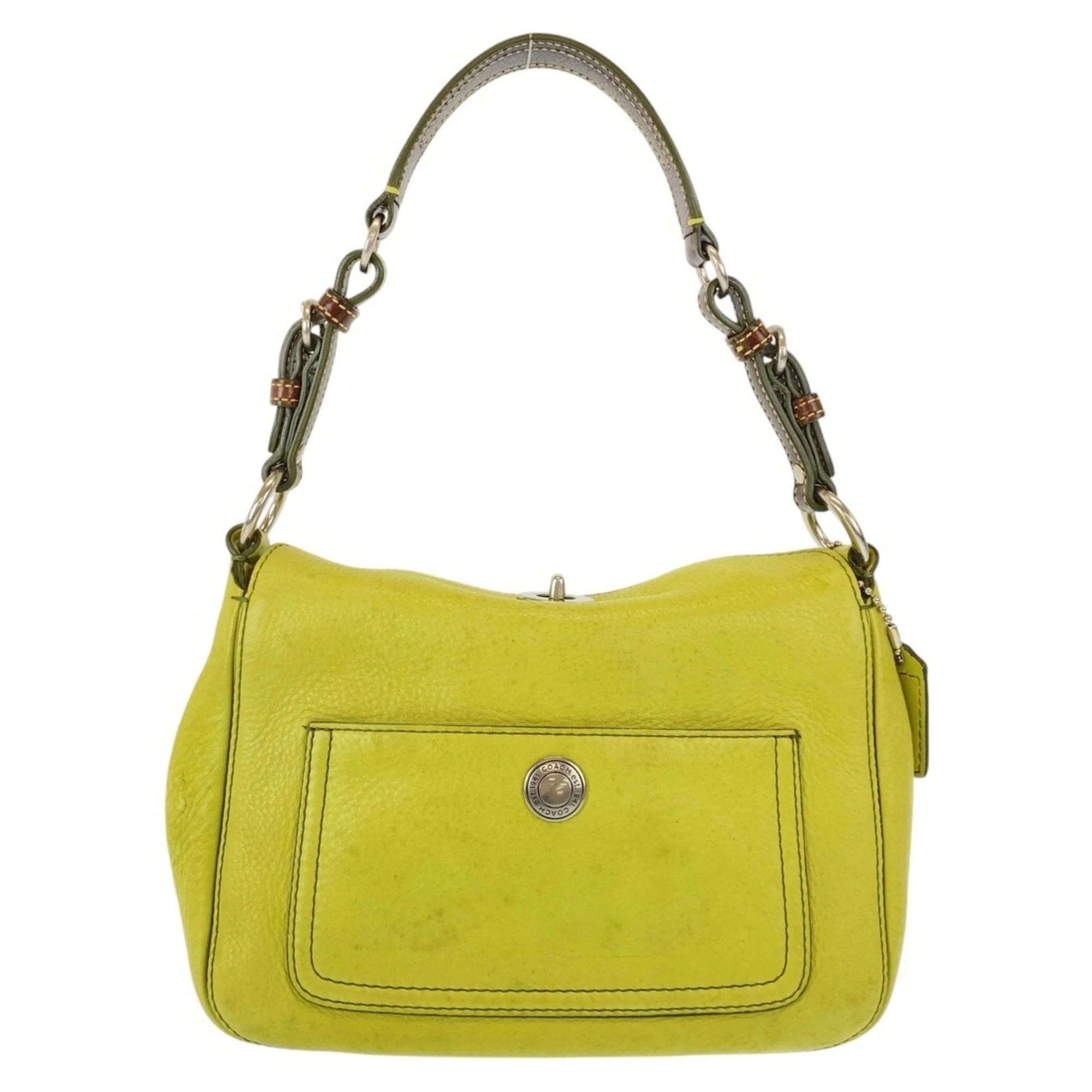 Coach Leather Shoulder Bag (Pre-Owned) | Shop Simon