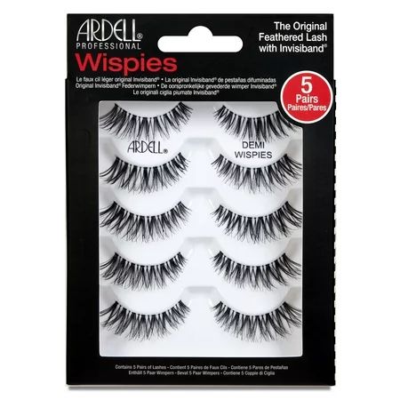 Ardell Demi Wispies Eyelashes 5 Pack Black | Walmart (US)