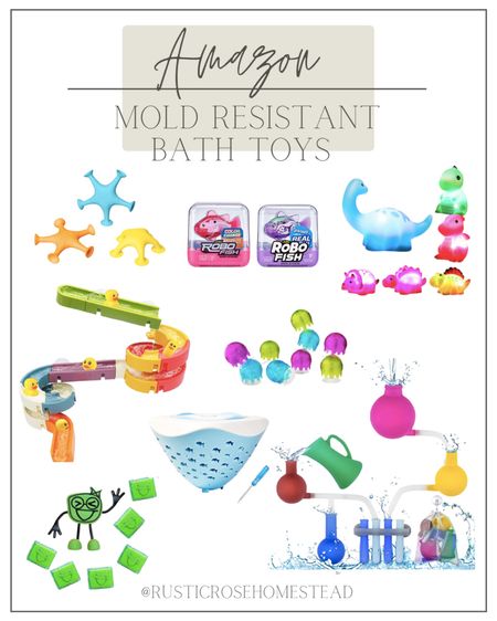 Mold resistant bath toys 🛁 

#LTKkids #LTKhome #LTKbaby